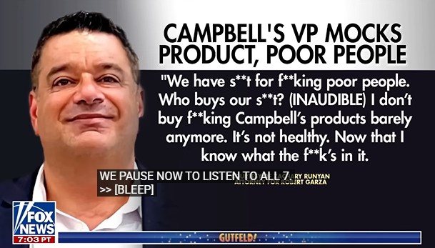 Campbell’s Exec Caught Mocking Customers? Kat Timpf and ‘Gutfeld!’ Panel React, VIDEO Kat Timpf Breaks Down Alleged Campbell’s Soup Exec Insulting Customers, ‘Gutfeld!’ Panel Responds to Claims Campbell’s Exec Mocked the Company’s Soup, Campbell’s Soup Controversy: Kat Timpf Weighs In on Exec’s Alleged Remarks, Mocking Customers? Fox News Panel Debates Campbell’s Soup Exec’s Alleged Comments, Kat Timpf Calls Out Campbell’s Exec Over Rumored Insults Toward Customers, Campbell’s Soup Backlash: ‘Gutfeld!’ Panel Discusses Alleged Executive Remarks, Hot news today, Today news Video, US today news, US news video today, News hot today, Hot news today on the world, US news today, Shock news today, Post news hot today