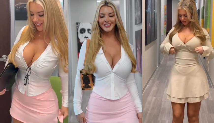 VIDEO SEXY Marie The Pretty Ambitious Office Secretary In Miniskirt