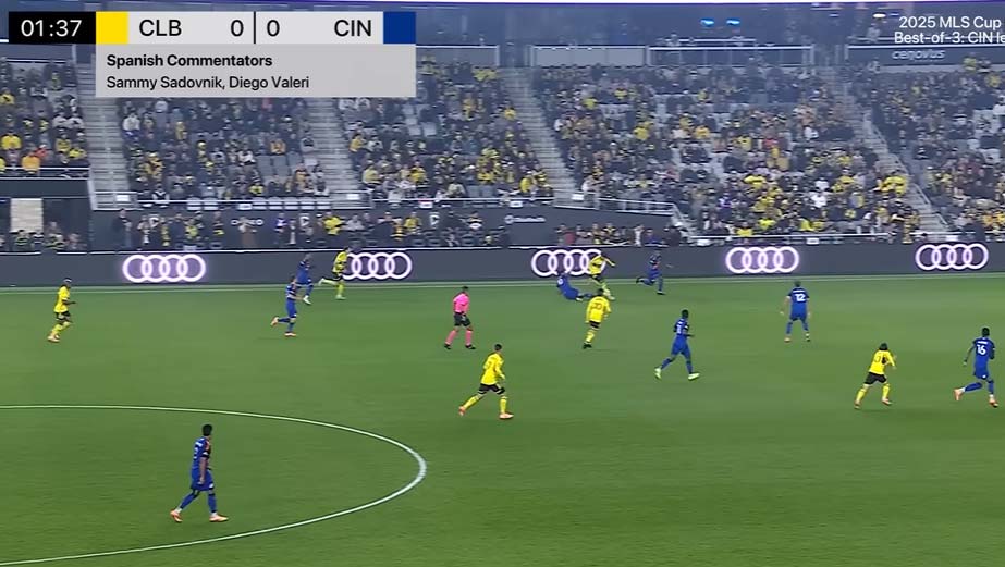 Columbus Crew vs FC Cincinnati | Full Match Highlights | 2025 Audi MLS Cup Playoffs 2025.11.02