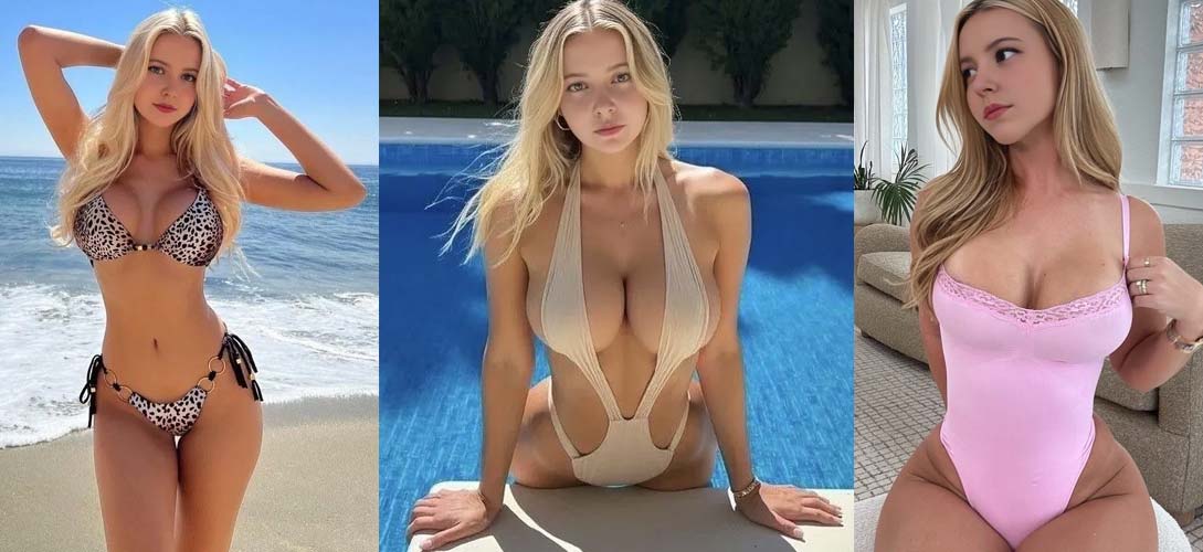 Ngắm ảnh nóng hot girl tuổi teen gái xinh Nga Russian mặc đồ lót BIkini sexy show vú đẹp