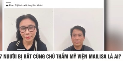 Clip thông tin mới nhất vụ chủ thẩm mỹ viện Mailisa bị khởi tố