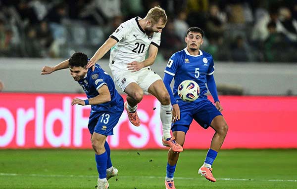 Watch Cyprus 0-2 Austria Full Extended Highlights & Goals 2025.11.15, WC 2026 Qualifiers Full Highlights, Video Cyprus 0-2 Austria Highlights, See video results Cyprus vs Austria all goals, Cyprus Full Goals Highlights, Austria Full Goals Highlight, Video Vòng Loại World Cup 2026, Video bóng đá World Cup 2026, Clip bóng đá Vòng Loại World Cup 2026, World Cup 2026 Qualifiers, Video bàn thắng World Cup 2026, Vòng loại World Cup 2026, World Cup 2026, Result Football Today 2025-11-15, Kết quả bóng đá hôm nay 2025-11-15