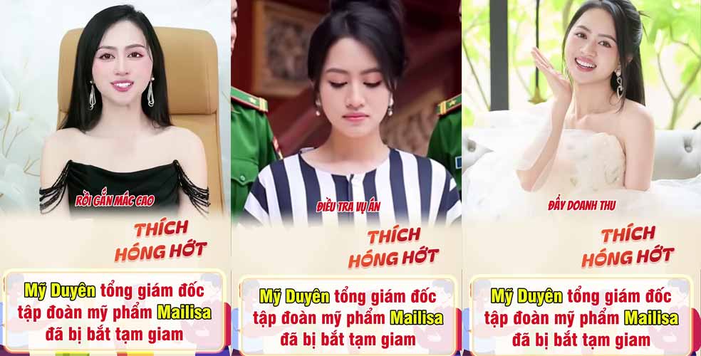 HOT CLIP Mỹ Duyên tổng giám đốc tập đoàn mỹ phẩm Mailisa đã bị gọi tên HOT CLIP Mỹ Duyên tổng giám đốc tập đoàn mỹ phẩm Mailisa đã bị gọi tên