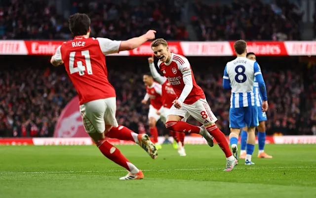 Arsenal 2-1 Brighton Full Extended Higlights & Goals | Premier League Highlights 2025.12.27