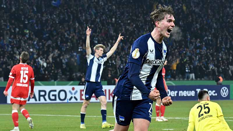 Hertha Berlin 6-1 Kaiserslautern Full Highlights & Goals | DFB Pokal Full Highlights 2025.12.02