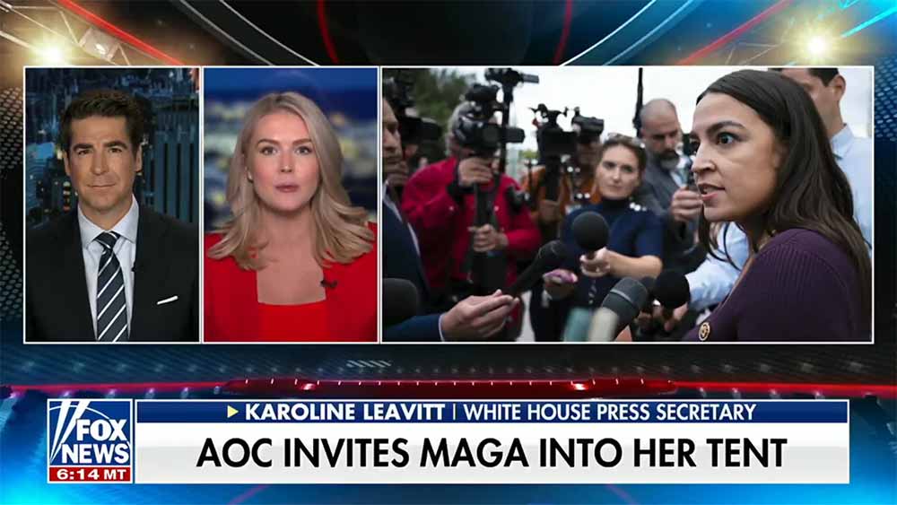BREAKING: Karoline Leavitt Responds to AOC, MAGA Stance Sparks Political Debate