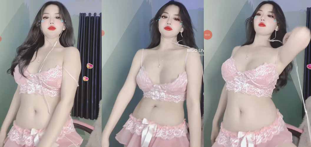 Clip girl teen Bom Bigo nhảy sexy tiktok gợi cảm quyến rũ