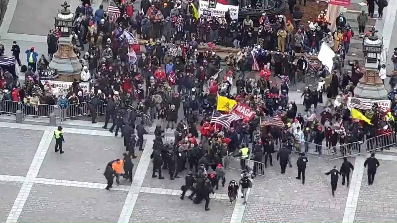 Jan. 6 Security Footage Reveals GOP Fake Elector Scheme in Action