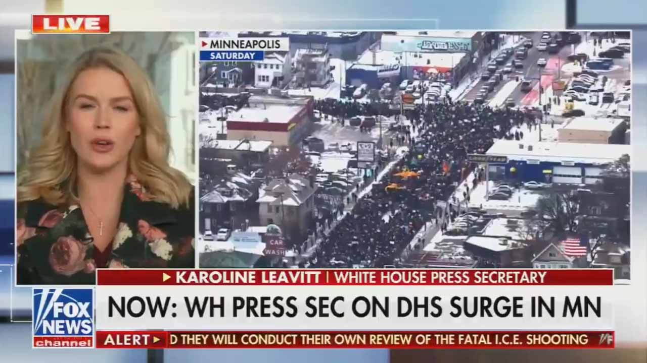 Karoline Leavitt Defends ICE Agent After Renee Nicole Good Shooting | Controversial Political Response