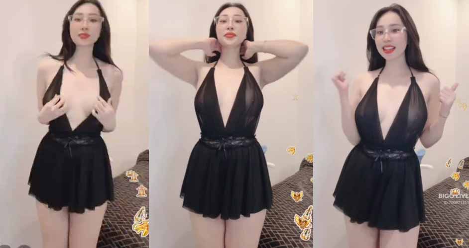 Clip hot girl Angel Phạm váy ngắn xuyên thấu nhảy sexy