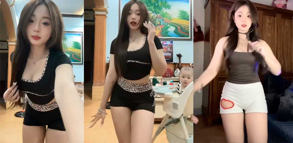 Full clip hot girl tiktoker Binh An đây nè nhảy sexy dance CỰC CUỐN