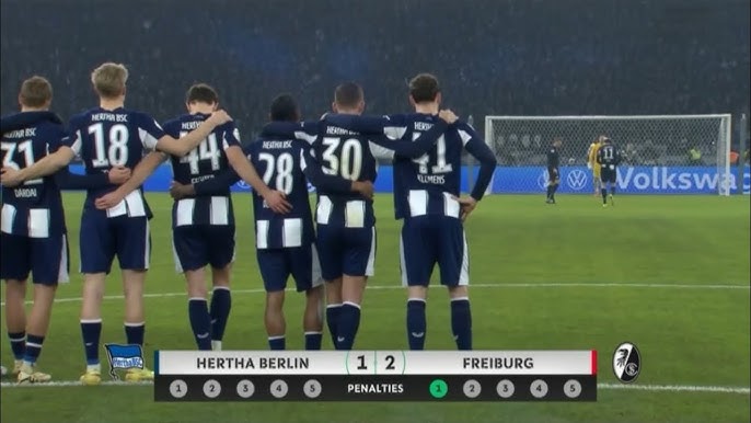 Hertha Berlin 1-1 SC Freiburg Full Highlights | DFB Pokal | 2026.02.10