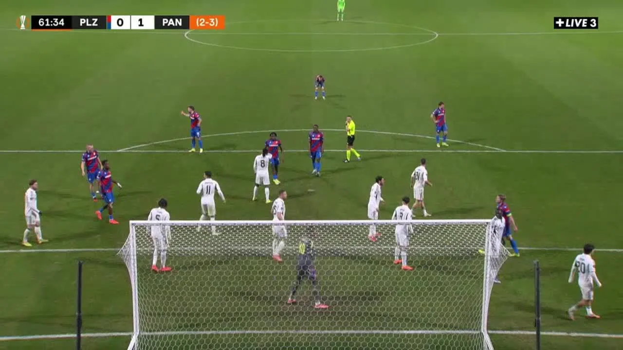 Plzen 1-1 Panathinaikos Full Highlights With Penalty | Europa League Playoff | 2026.02.26