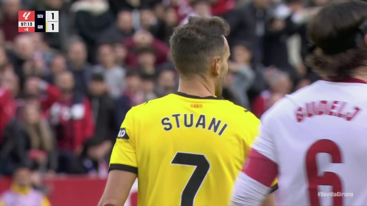 WATCH FULL TIME Sevilla 1-1 Girona Full Highlights | La Liga | 2026.02.08