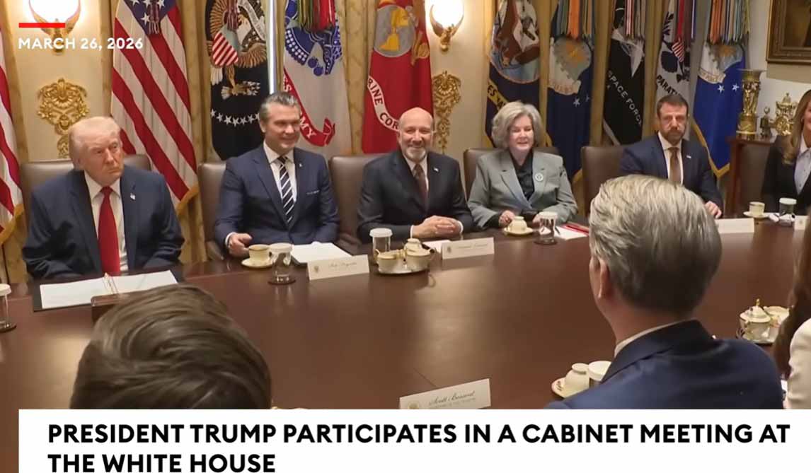 Trump cabinet meeting Iran war full video, Trump press conference Iran conflict questions answers, US Iran war latest news Trump statement cabinet meeting, Trump Iran war strategy press briefing highlights, Donald Trump Iran conflict cabinet meeting March 2026, Trump responds to reporters on Iran war escalation, White House cabinet meeting Iran crisis analysis, Trump foreign policy Iran war press Q&A, Iran war breaking news Trump speech full coverage, Trump Middle East strategy cabinet meeting discussion, Newest Donald Trump Disqualified, Video Donald Trump Disqualified, Donald Trump Republican, Donald Trump Victory Iowa, President Donald Trump, Video news Donald Trump Disqualified, Video vụ ông Donald Trump bị nổ súng ám sát, Donald Trump, Video Donald Trump wins Iowa, Video Donald Trump 2024, Former President Donald Trump, News Donald Trump Disqualified, Breaking news USA, Breaking political news, Breaking news today, Breaking news protest, Breaking news video, Donald Trump breaking news, Breaking news America