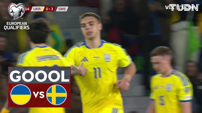 Ukraine 1-3 Sweden Full Highlights Extended | WC 2026 Qualifiers | 2026.03.26