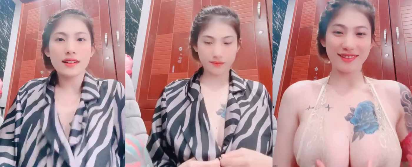 Full clip hot gái xinh show hàng Huỳnh Bảo Trân xăm hình kín người rất cá tính