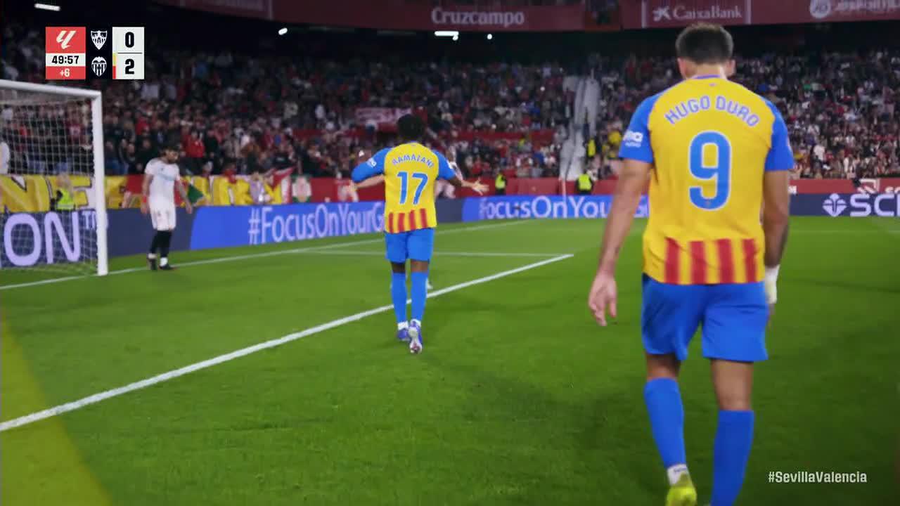 Sevilla 0-2 Valencia Full Highlights | La Liga | 2026.03.21