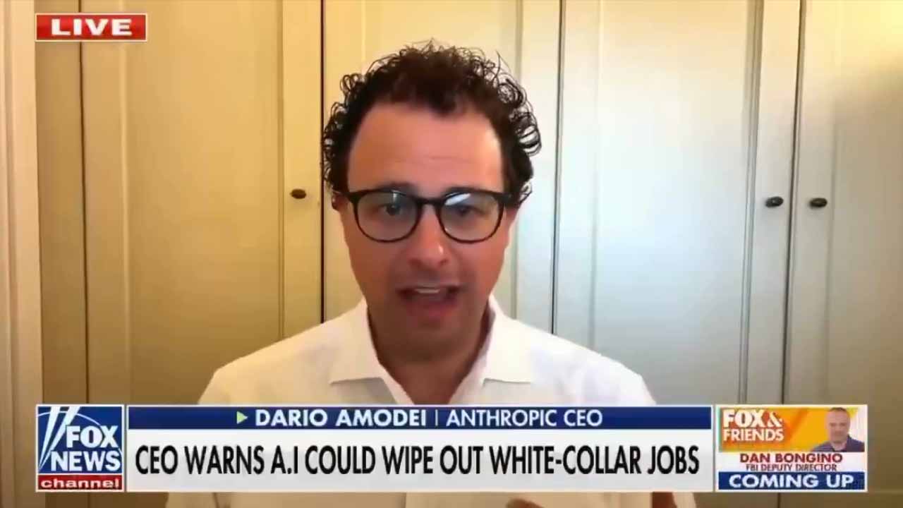 Dario Amodei AI Jobs Prediction, Anthropic CEO AI Impact On Jobs, AI Replacing Entry Level Jobs Analysis, Future Of Work Artificial Intelligence 2026, Jobs At Risk From AI Technology, AI Disruption Tech Law Finance Jobs, Will AI Replace White Collar Jobs, AI Automation Impact On Workforce, Artificial Intelligence Job Market Trends, Which Jobs Will AI Replace First, AI And Employment Future Analysis, Entry Level Jobs At Risk From AI, AI Could Replace 50 percent of Jobs Anthropic CEO Sounds the Alarm, Dario Amodei on AI’s Impact: Which Jobs Are Most at Risk, US today news, Post news hot today, US news video today, Latest today news video, Shock news today, US news today, Today news Video, Hot news today on the world, Hot news today, News hot today
