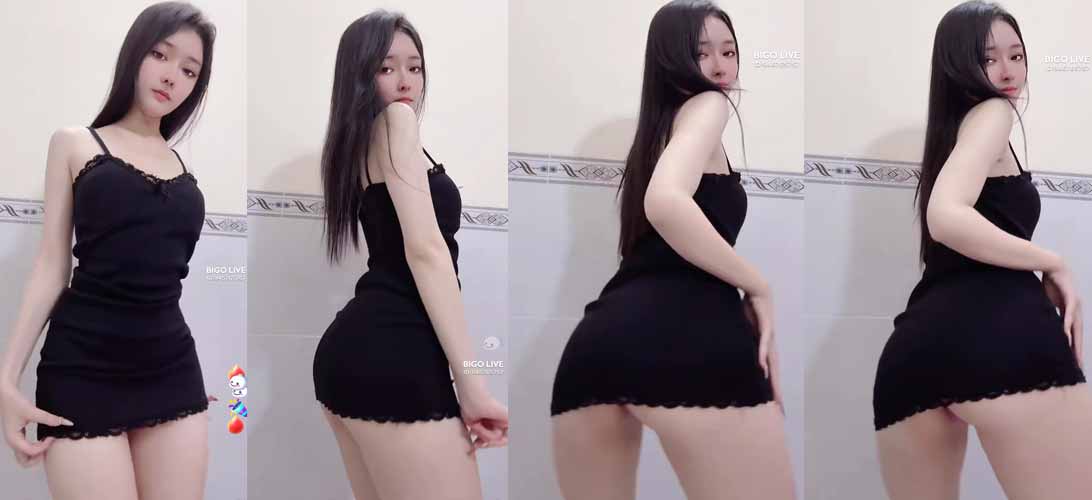 Clip gái xinh Bigo Live đẹp như Địch Lệ Nhiệt Ba nhảy sexy lộ silip hồng quyến rũ