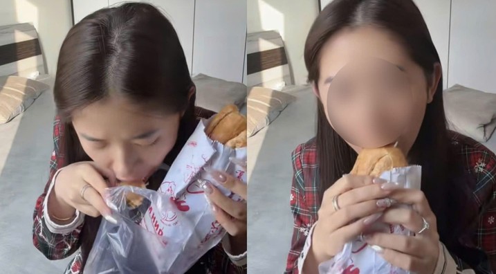 Clip nữ hot girl Tiktoker nói ăn bánh mỳ rất khổ là ai?