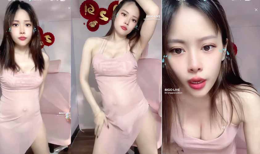 Clip hot girl Mina Bigo Sexy Dance vếu bự