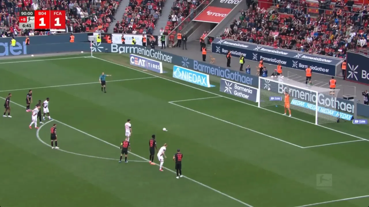 Bayer Leverkusen 1-2 Augsburg Full Highlights | Bundesliga Highlights | 2026.04.18