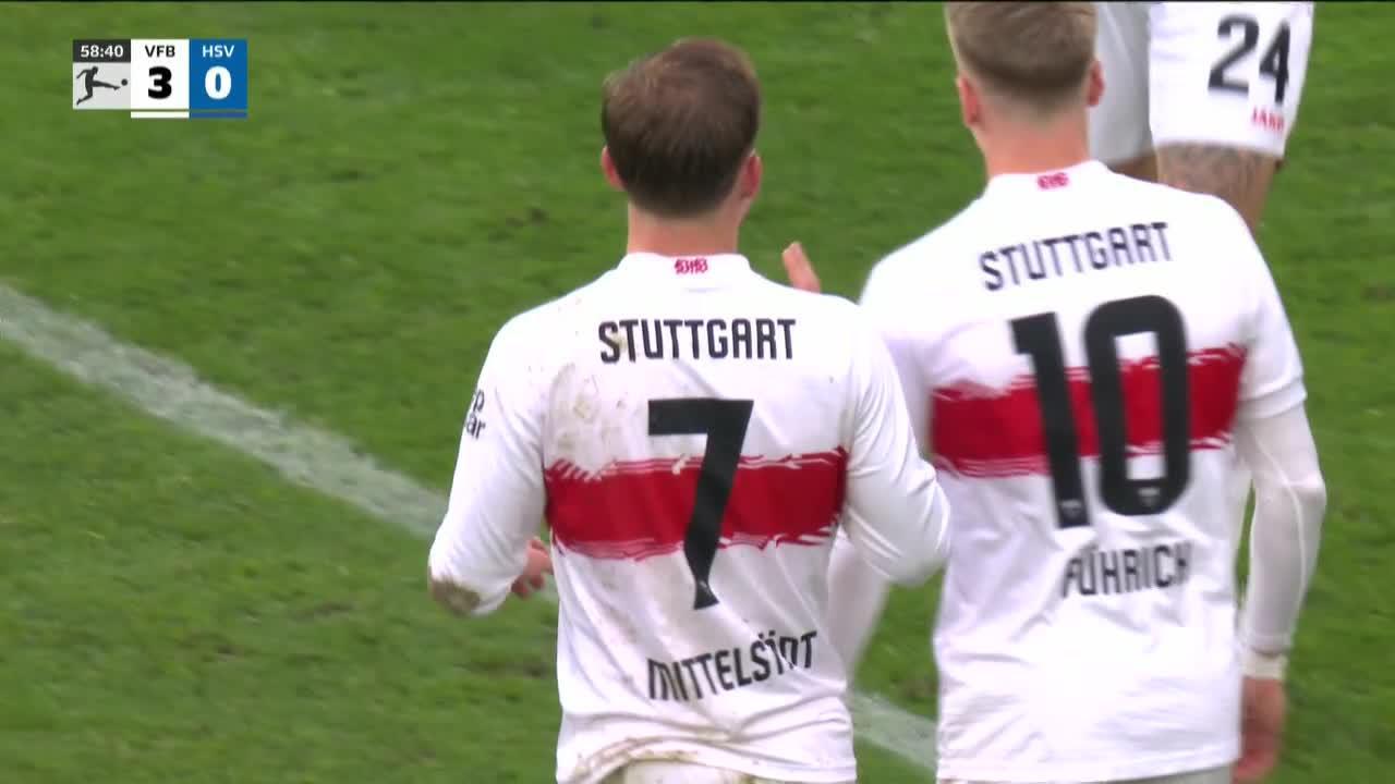 Stuttgart 4-0 Hamburger SV Full Highlights | Bundesliga Highlights | 2026.04.12