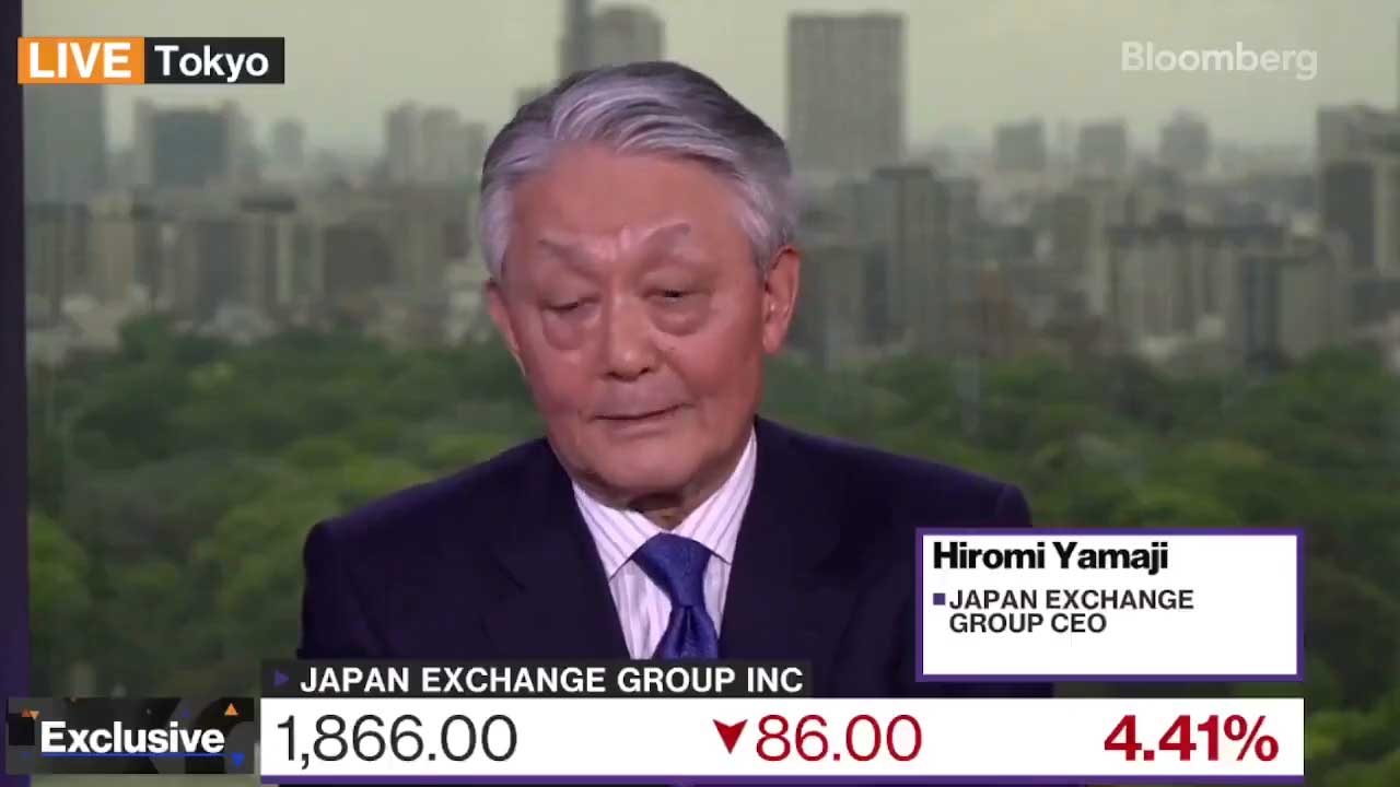JPX Discusses Potential Bitcoin & Crypto ETF Launch on Bloomberg