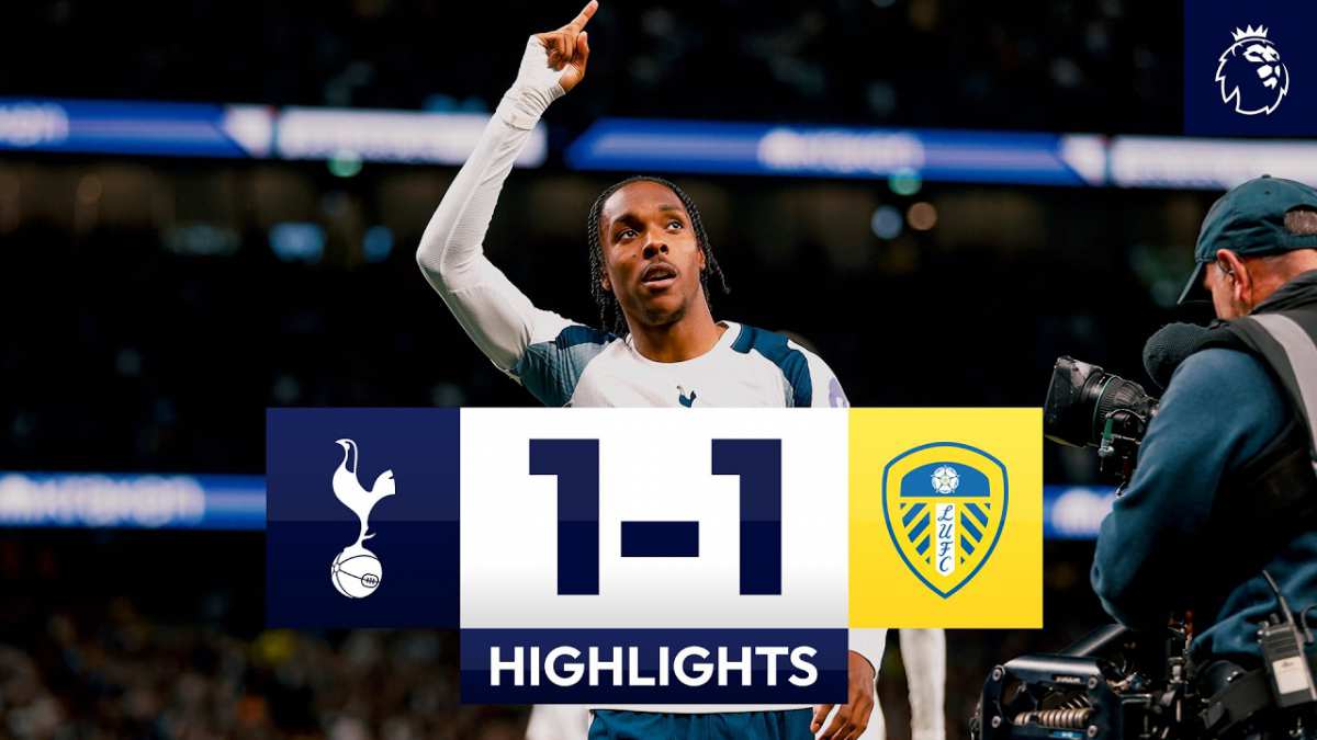 Tottenham 1-1 Leeds Full Highlights Extended | Premier League | 2026.05.11
