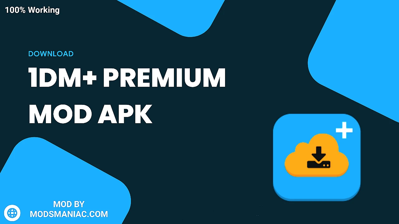 1DM+ v21.8 APK (Paid For Free) APK MOD Unlocked (One Download Manager) - Powerful All-in-One Download Manager for Android