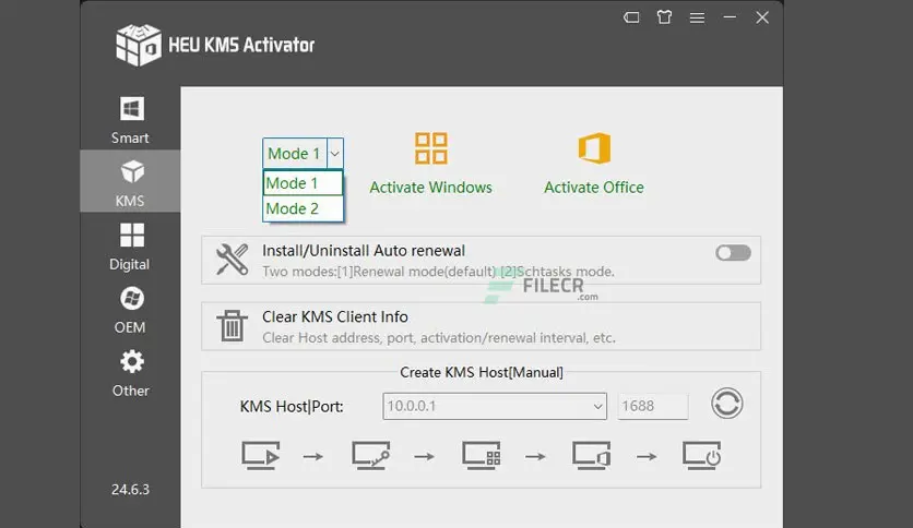 HEU KMS Activator 63.4 2026 LATEST - Windows and Office Activation Management Utility