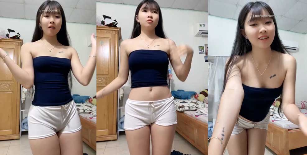 Full clip hot teen tiktoker em Dung Chubby MMLive sexy nóng bỏng