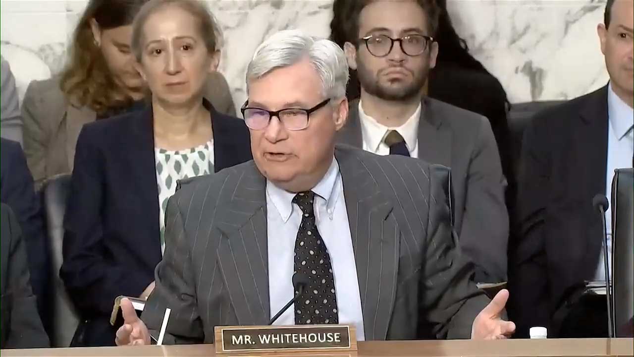 Sheldon Whitehouse Criticizes DOJ Responses in Senate Hearing, Whitehouse Challenges DOJ Over Unanswered Questions at Hearing, Sheldon Whitehouse DOJ Hearing, Whitehouse Senate Hearing Highlights, DOJ Accountability Debate, Senate Oversight Committee Hearing, Sheldon Whitehouse Latest Remarks, Department Of Justice Congressional Oversight, Government Transparency Hearing, FBI Funding Questions Hearing, Senate Judiciary Committee Discussion, Political Accountability Debate, U.S. Senate Oversight News, Whitehouse DOJ Exchange, Breaking news USA, Breaking world news, Breaking news video, Breaking news protest