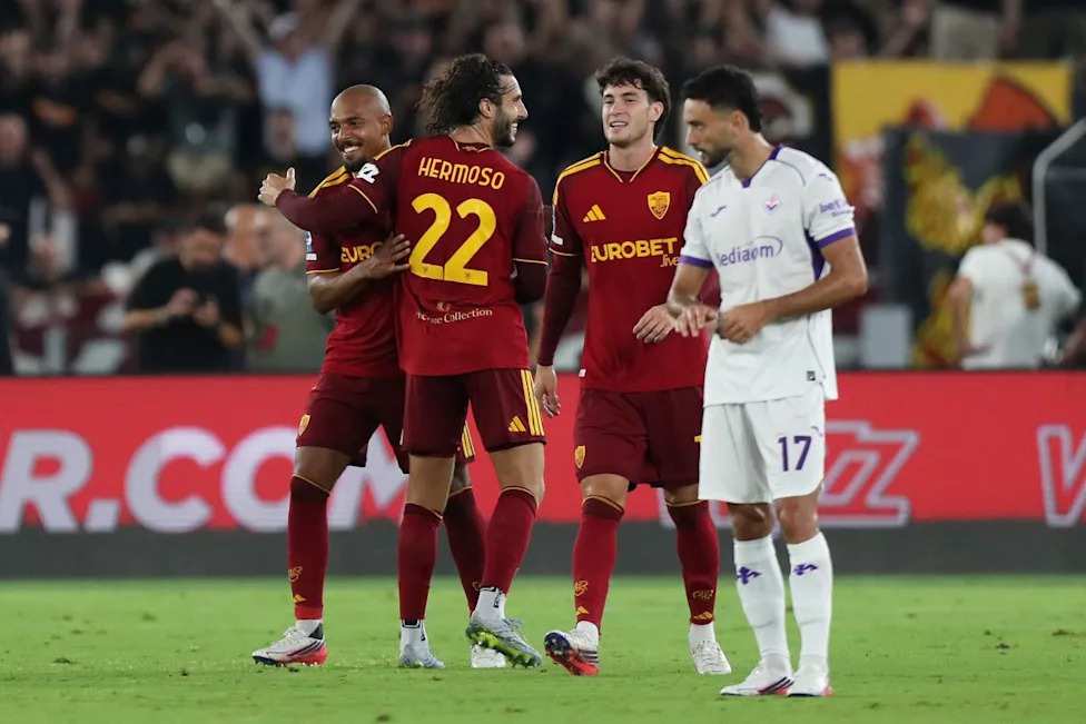 AS Roma 4-0 Fiorentina Highlights Full HD | Serie A Highlights Today | 2026.08.24