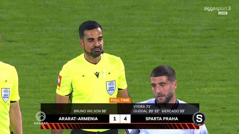 Ararat-Armenia 1-4 Sparta Prague Highlights Full HD | Europa League highlights today | 2026.09.16
