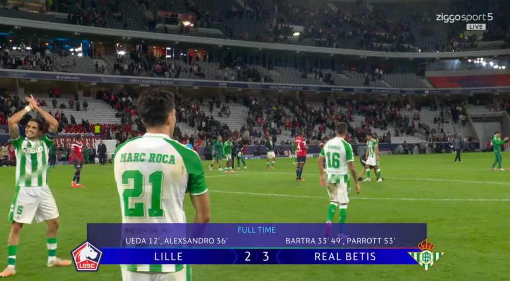 LOSC Lille 2-3 Real Betis Highlights Full HD | Champions League highlights today | 2026.09.08
