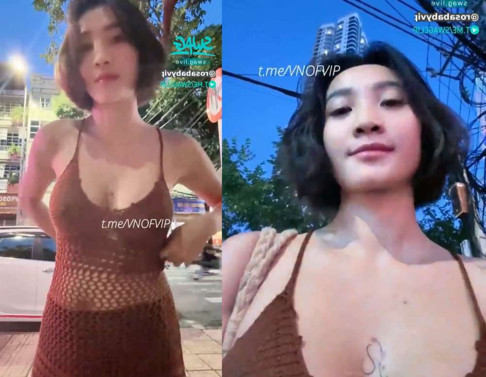 Full live hot Rosababyvip Porn public trên đường phố