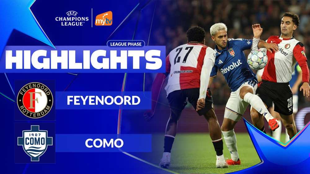 Feyenoord vs Como Highlights Full HD | UEFA Champions League | 14 Oct 2026