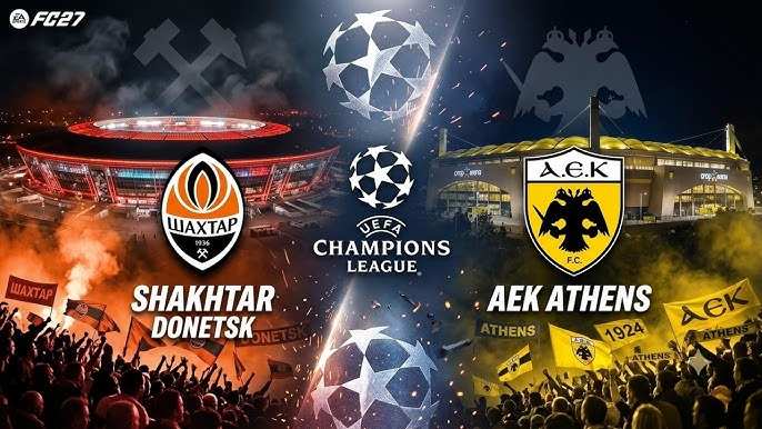 Shakhtar Donetsk vs AEK Athens FC Highlights Full HD | UEFA Champions League | 14 Oct 2026