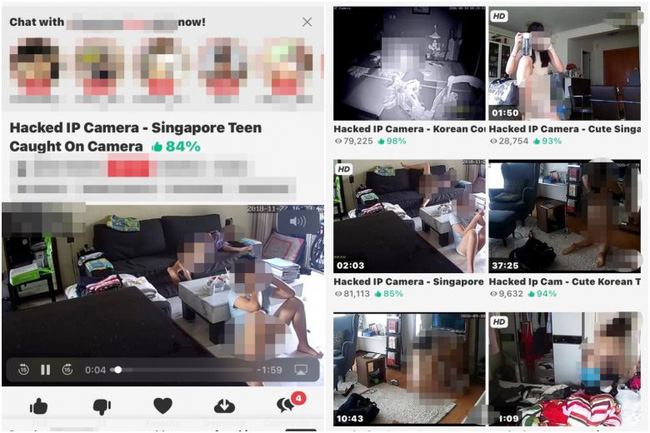 Hack Camera IP Singapore, Singapore Teen Caught On Camera, Hacked IP Camera Korean