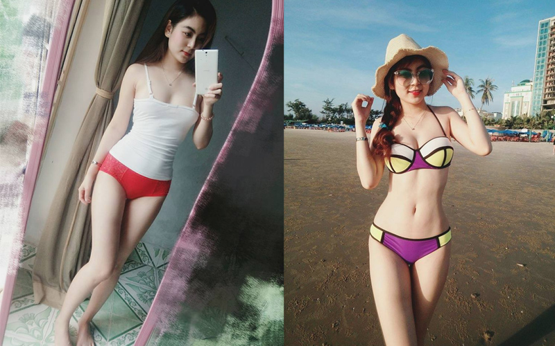 Ngắm bộ ảnh cô giáo Hot Girl Trần Thị Nam Trân Bikini Sexy Múp Nóng Bỏng
