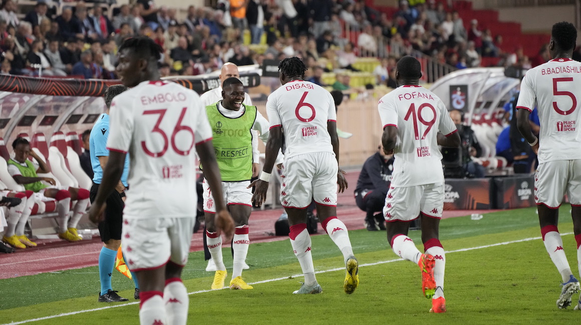AS Monaco 3-1 Trabzonspor 2022.10.06 (Europa League)