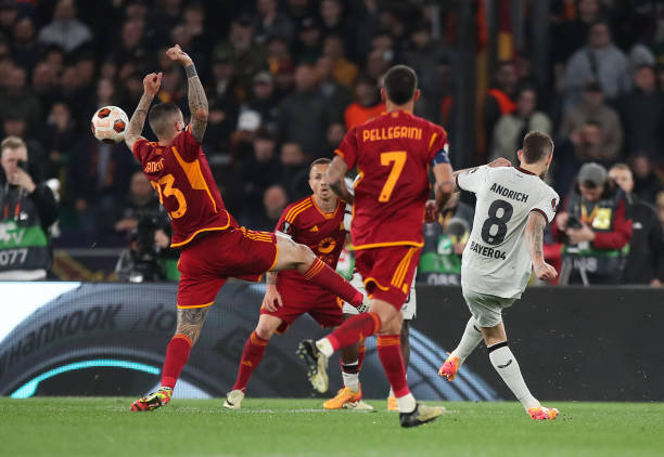 AS Roma 0-2 Leverkusen (Europa League) 2024.05.02 Trận 46 bất bại