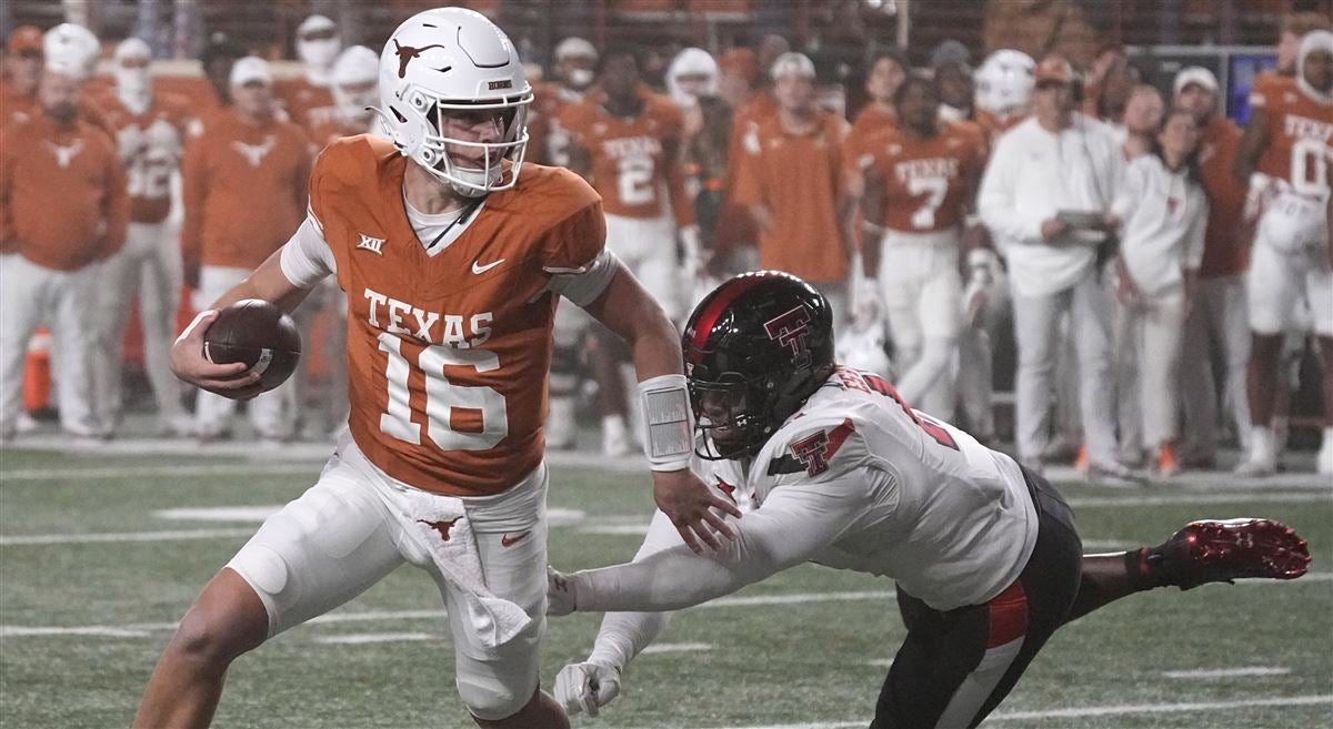 VIDEO Arch Manning makes Texas Longhorns debut with TD-scoring drive