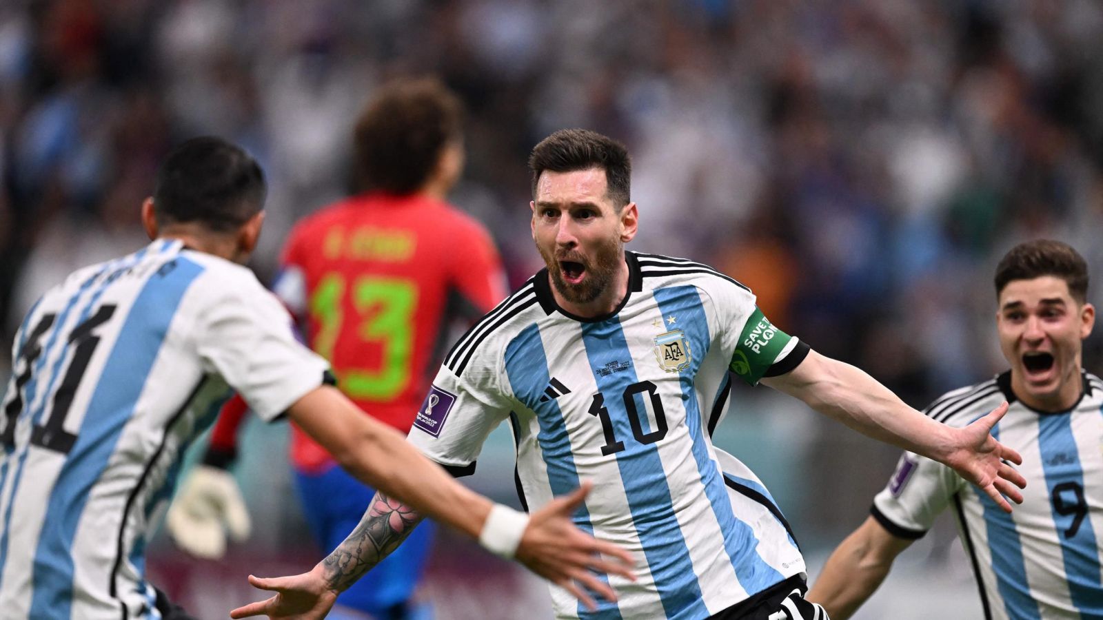 Argentina 2-0 Mexico 2022.11.27 World Cup 2022 | Messi Scores Goal