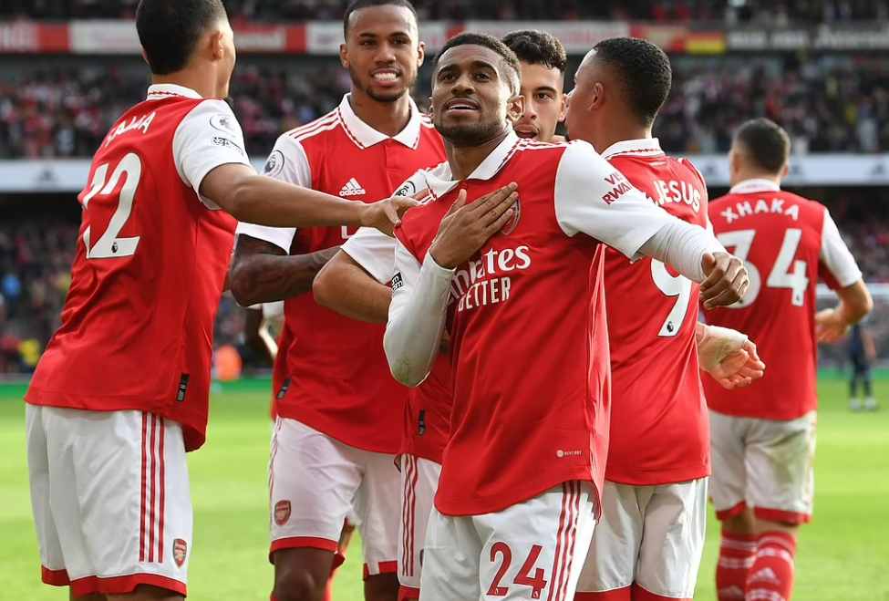 Arsenal 5-0 Nottingham 2022.10.30 (Premier League)