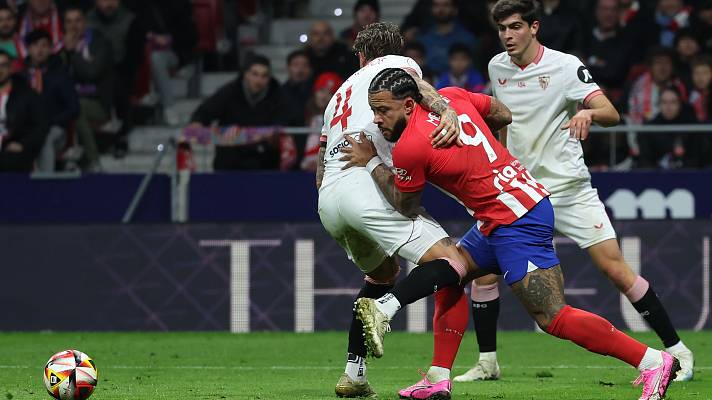 Atletico Madrid 1-0 Sevilla (Copa Del Rey) 2024.01.25 All Goals Highlights