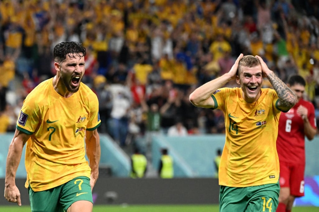 Australia 1-0 Denmark 2022.11.30 World Cup 2022
