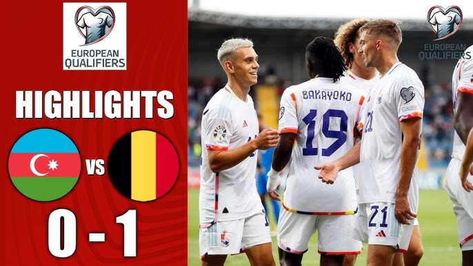 Azerbaijan 0:1 Belgium (Euro 2024 Qualifiers) 2023.09.09 Goals Highlights